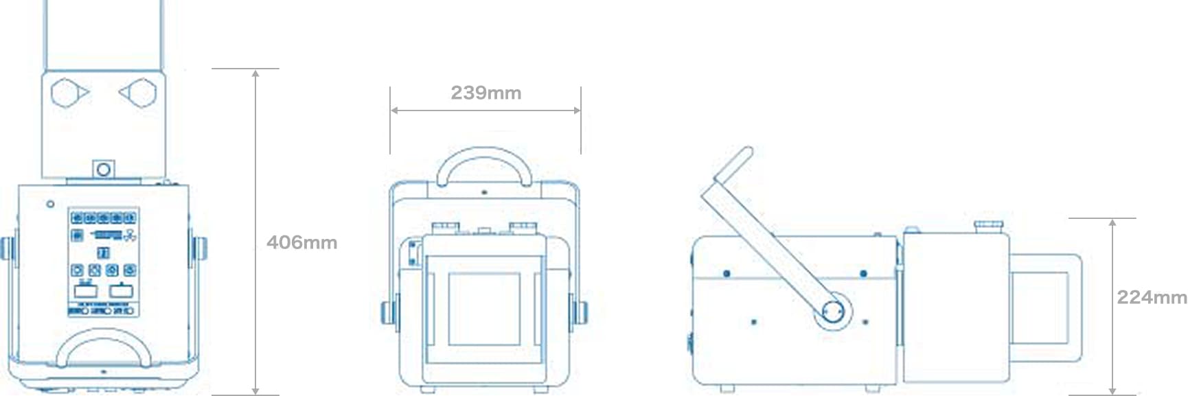 HF120/60H dimensions